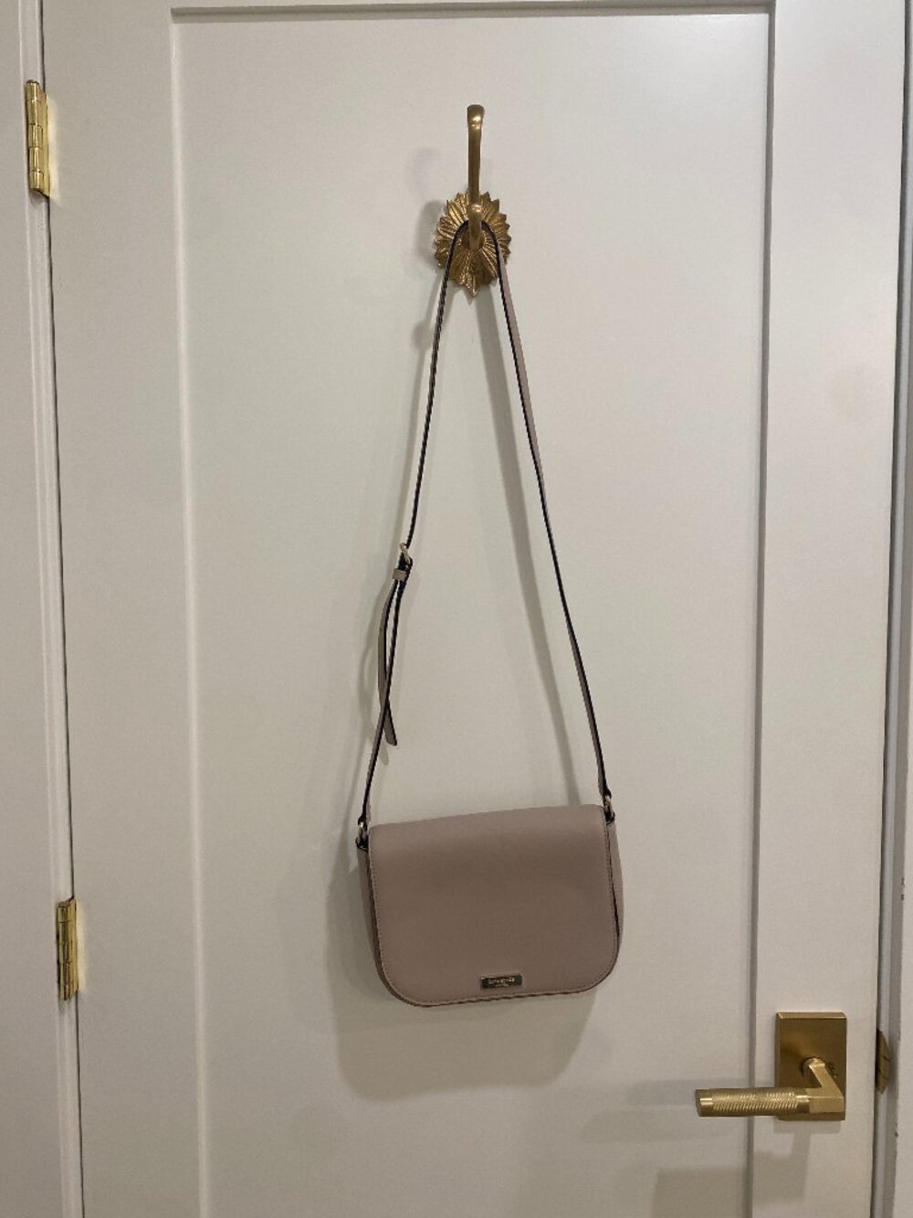 Kate Spade Newbury Lane Carsen Saffiano Leather Flap Crossbody Bag